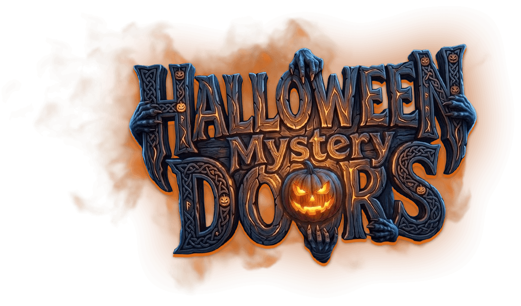 Halloween mystery doors