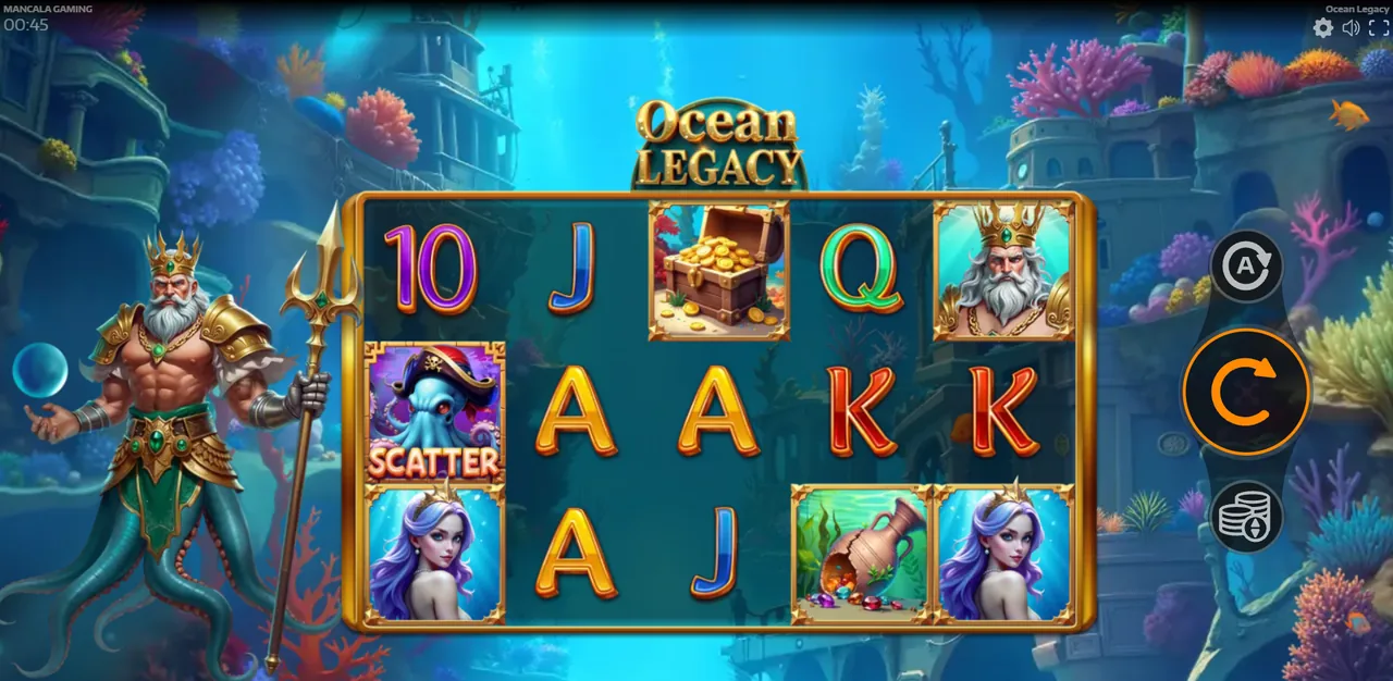 Ocean Legacy - الشبكة أثناء اللعب