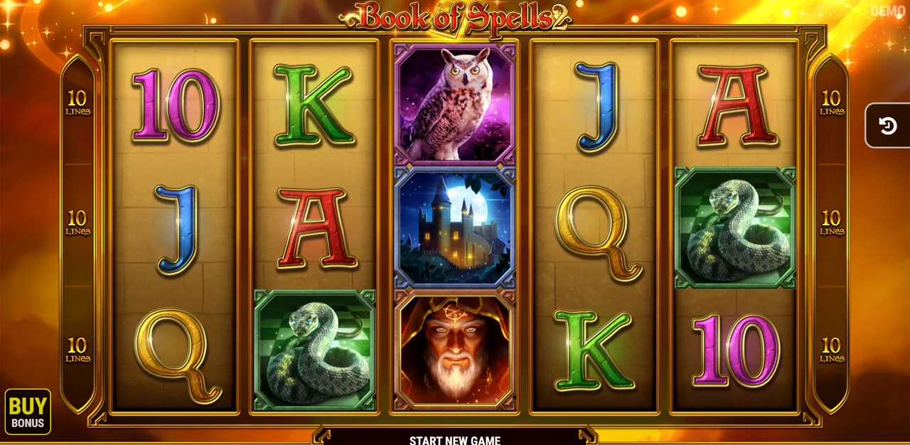 Book of Spells 2 - game screen