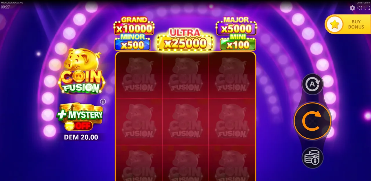 Coin Fusion - game screen