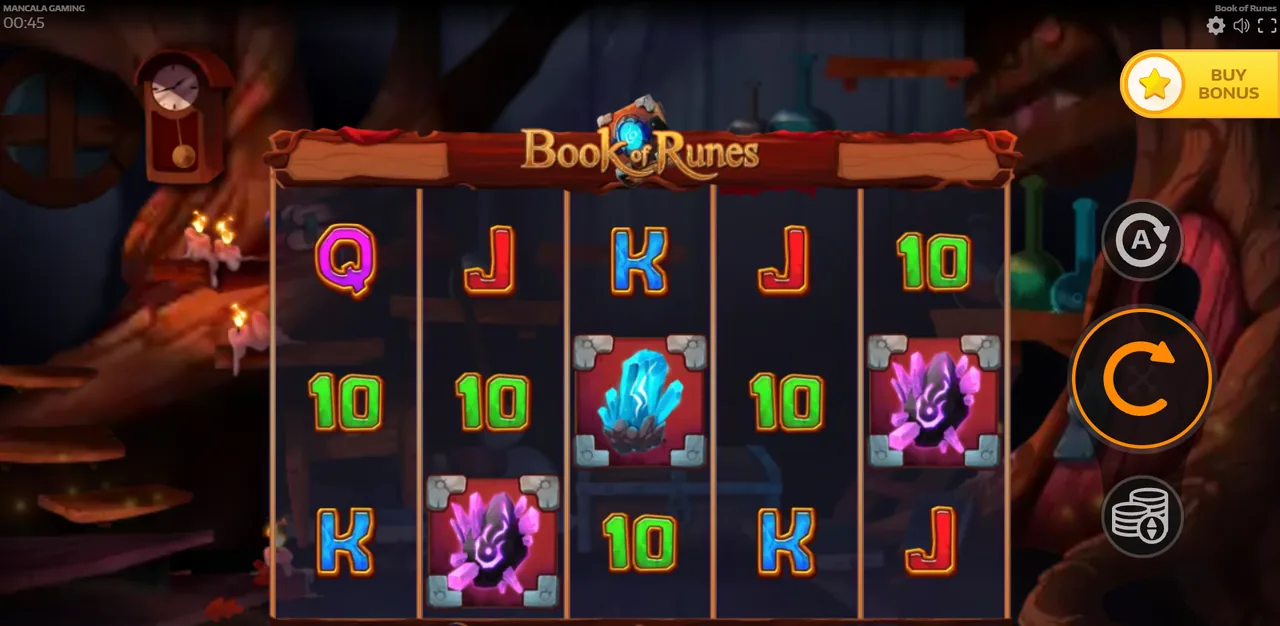 Book of Runes - الشبكة أثناء اللعب