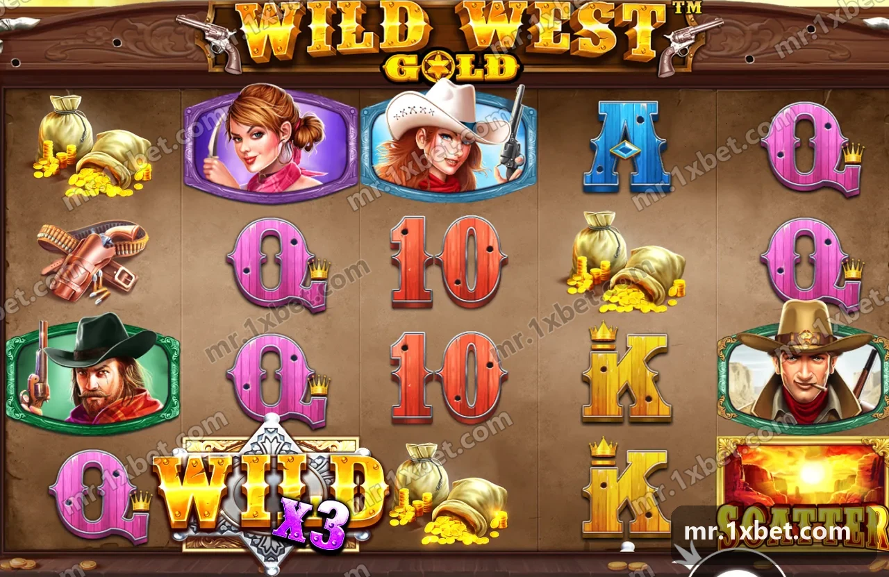 Wild West Gold™ - البكرات بعد دورة