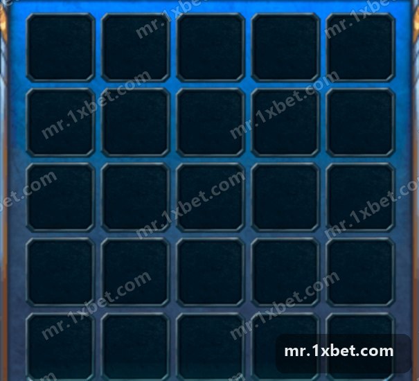 Gems & Mines - grille de 25 cases fermées