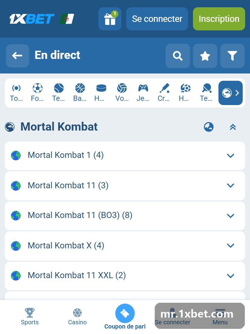 Mortal Kombat 2026 - live groups from Mortal Kombat 1 to Mortal Kombat X
