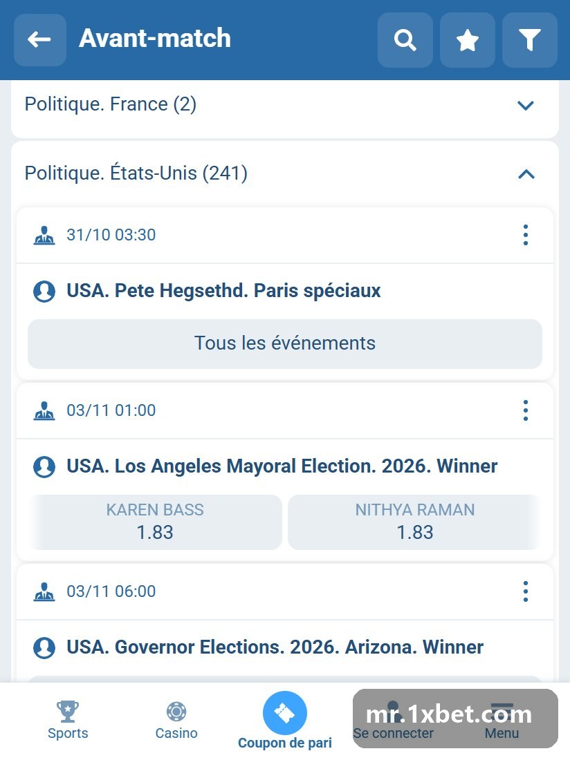 USA. Governor Elections. 2026. Maryland. Wes Moore Victory Margin dans la liste des événements de son pays