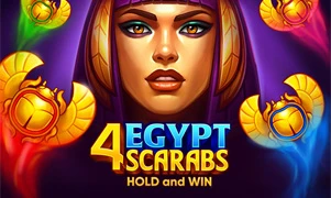 4 Egypt Scarabs